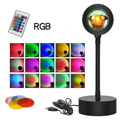 Sunset Projection Lamp – Create a Relaxing, Warm Ambiance