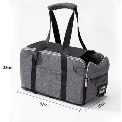 Pet Car Seat Carrier – Comfortable Travel for Small Pets