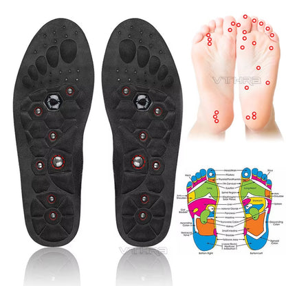 Anti-Fatigue Magnetic Insoles for Comfort and Weight Loss